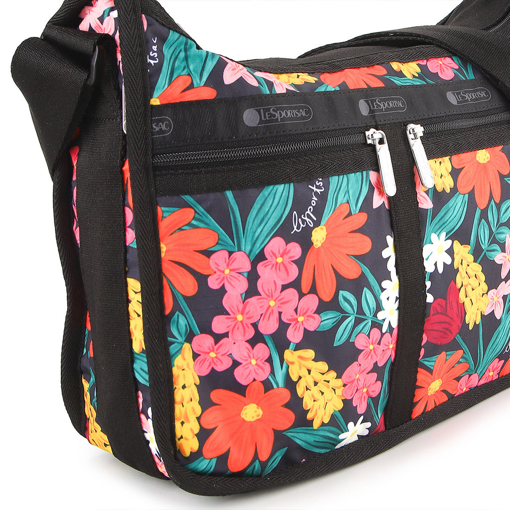 Deluxe Everyday Bag In Bright Garden Blooms - 42129414553902