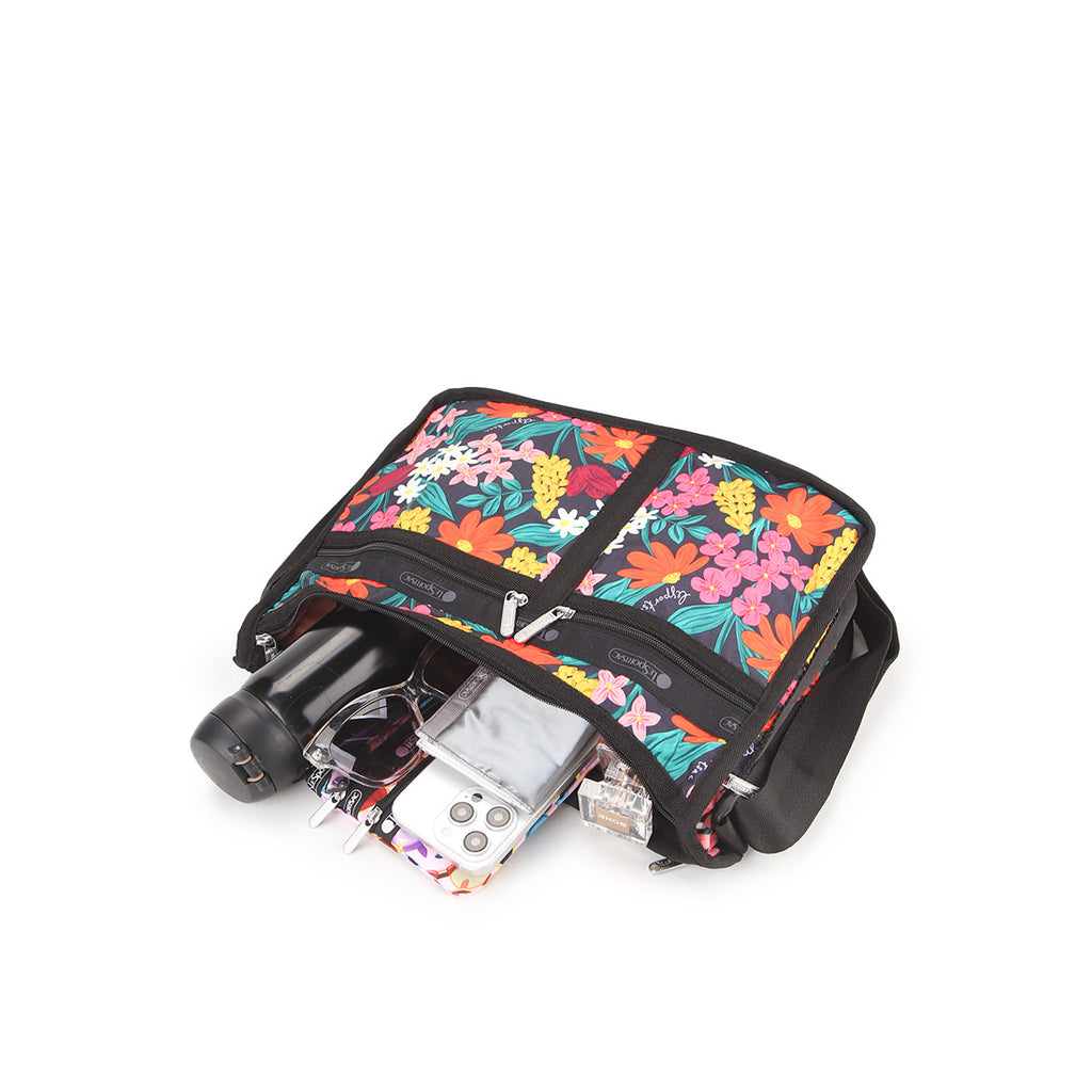 Deluxe Everyday Bag In Bright Garden Blooms - 42129414750510