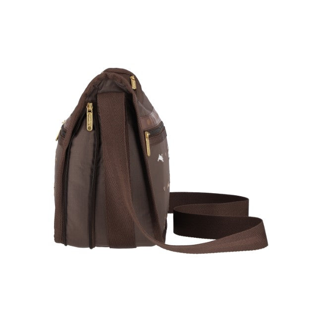 LeSportsac Unisex Deluxe Everyday Bag In Bunny Embroidery - 42627940516142