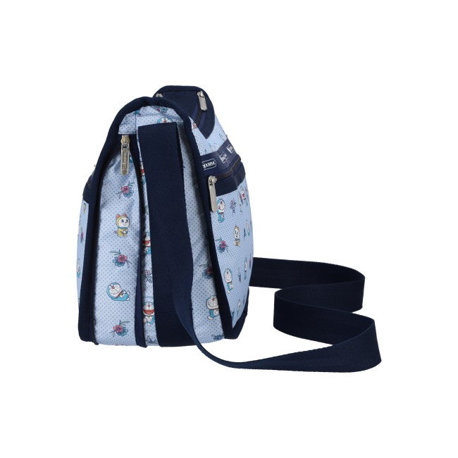 LeSportsac Unisex Deluxe Everyday Bag In Doraemon Floral Delight - 46427940258094