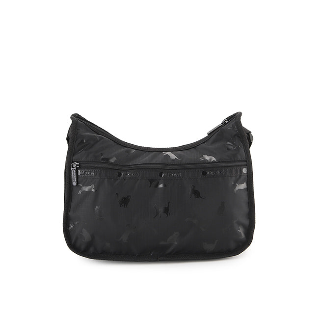LeSportsac Unisex Classic Hobo In Black Cats - 43367135412526