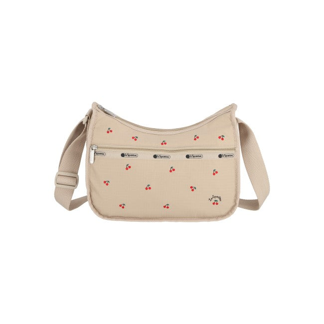 Classic Hobo In Cherry Embroidery - 45055212028206