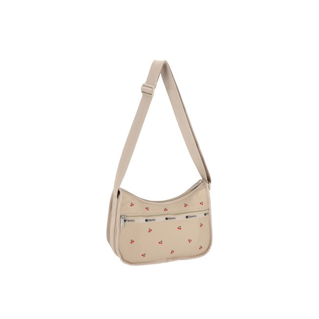 Classic Hobo In Cherry Embroidery - 45055212060974