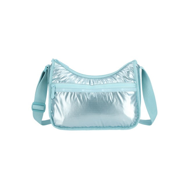 Classic Hobo In Aqua Blue Shine - 45055212192046