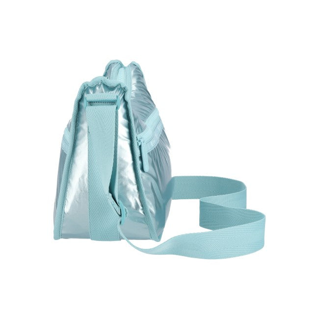 Classic Hobo In Aqua Blue Shine - 45055212290350