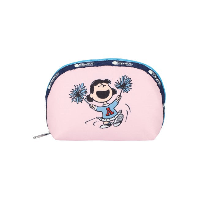 LeSportsac Unisex Pouch Medium Dome Cosmetic In Peanuts Snoopy Dome Cosm - 44039397015854