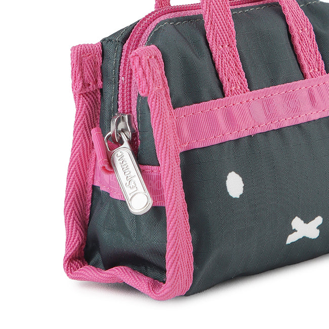 Micro Weekender Charm In Miffy Green/Pink Charm - 46321464410414