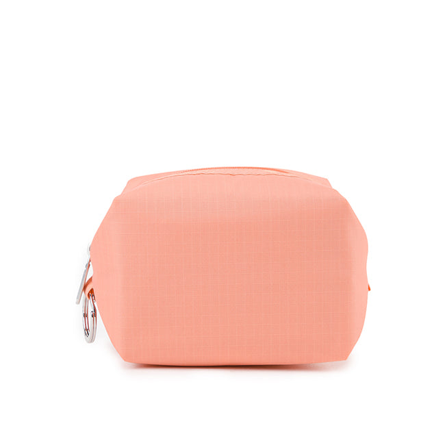 Small Zip Pouch In Coral Punch - 45428848001326