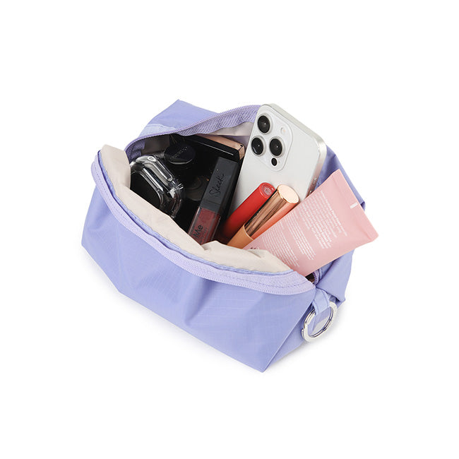 Large Zip Pouch In Periwinkle Dream - 45428854915374
