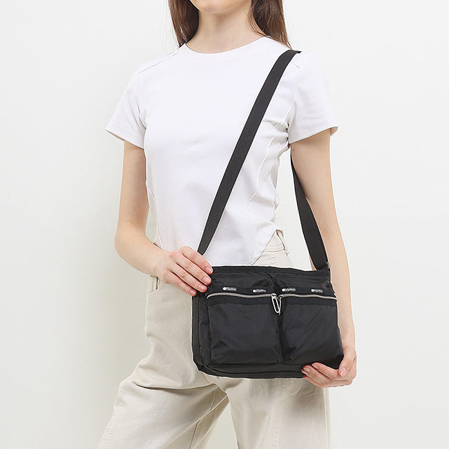Essential Zip Crossbody In Black C - 45583753216302