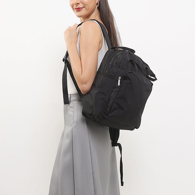 Medium E/W Backpack In Recycled Black - 45428862615854