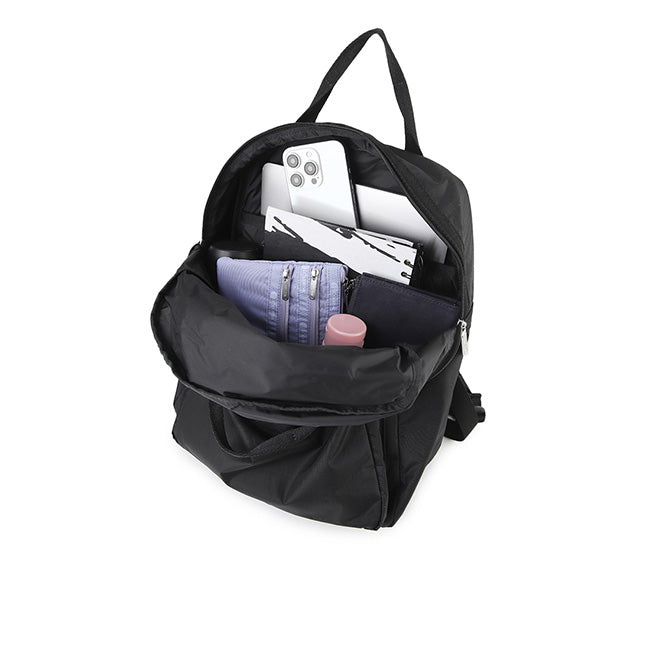 Medium E/W Backpack In Recycled Black - 45428862583086