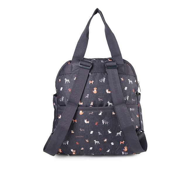 Double Trouble Backpack In Woof Wonderland - 45584939843886