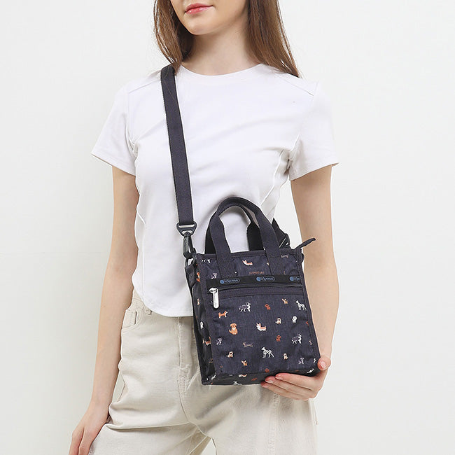 Mini N/S Tote In Woof Wonderland - 45585295442222