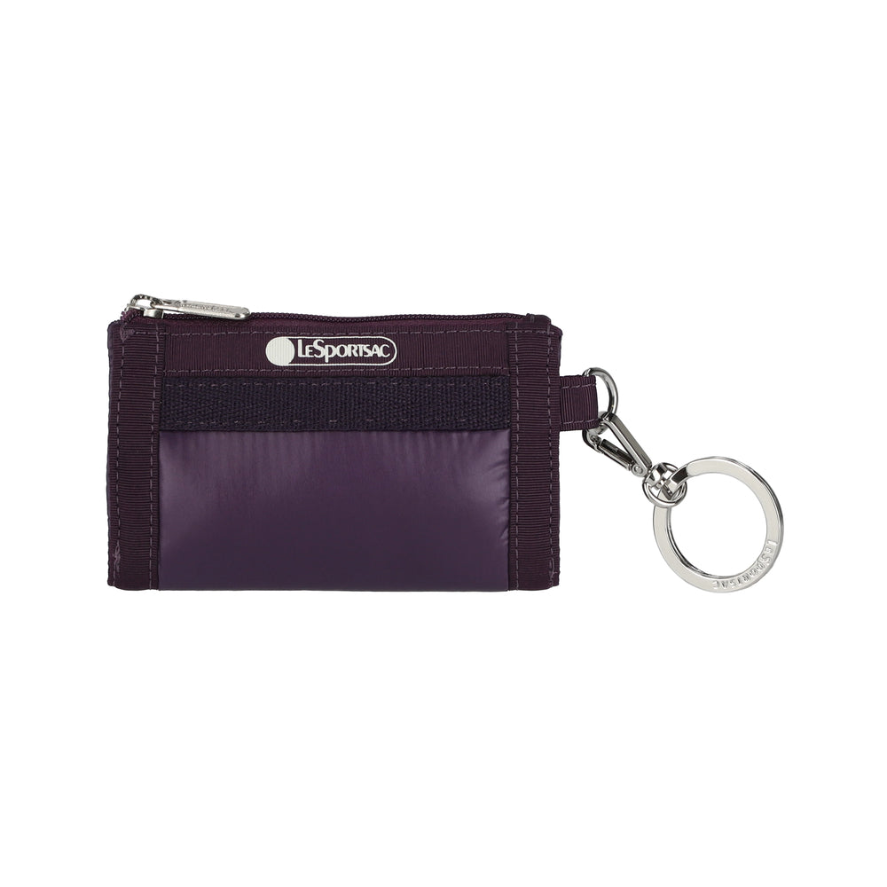 SHEEN ZIP CARD CASE - 40707511058734