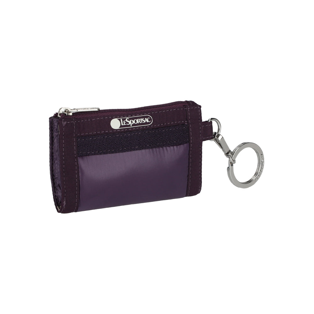 SHEEN ZIP CARD CASE - 40083499680046