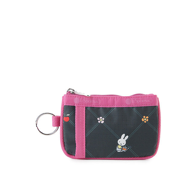 Key Card Holder In Miffy Orchard Green/Pink - 46321339072814