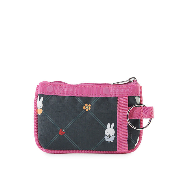 Key Card Holder In Miffy Orchard Green/Pink - 46321339105582