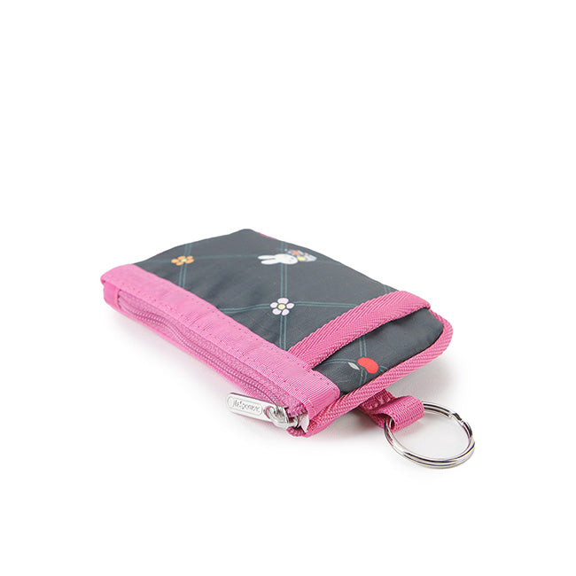 Key Card Holder In Miffy Orchard Green/Pink - 46321339138350