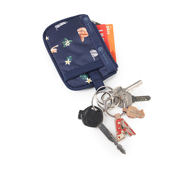 Key Card Holder In Tropical Meow Cat - 45428937425198