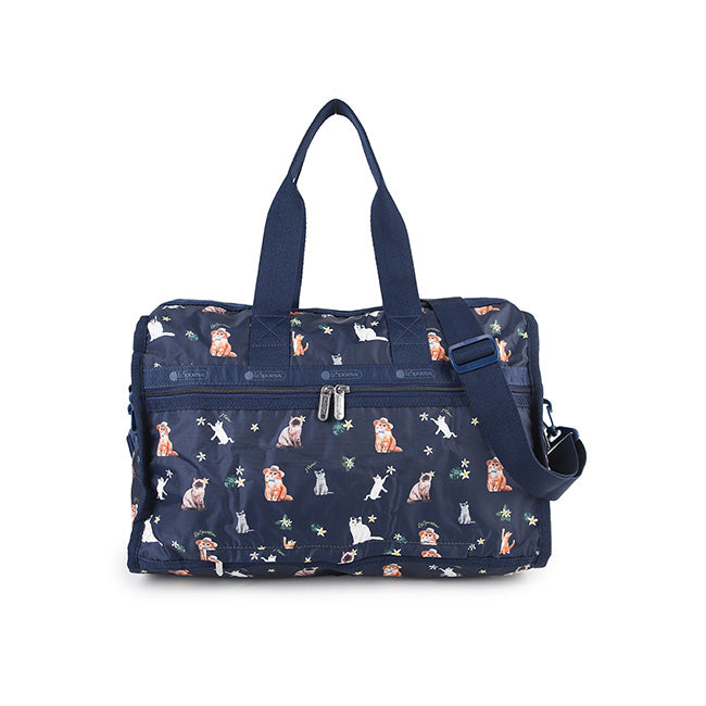 Deluxe Med Weekender In Tropical Meow Cat - 45428943782190