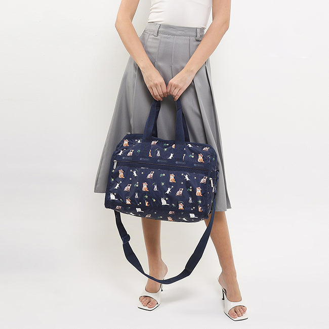 Deluxe Med Weekender In Tropical Meow Cat - 45428943978798