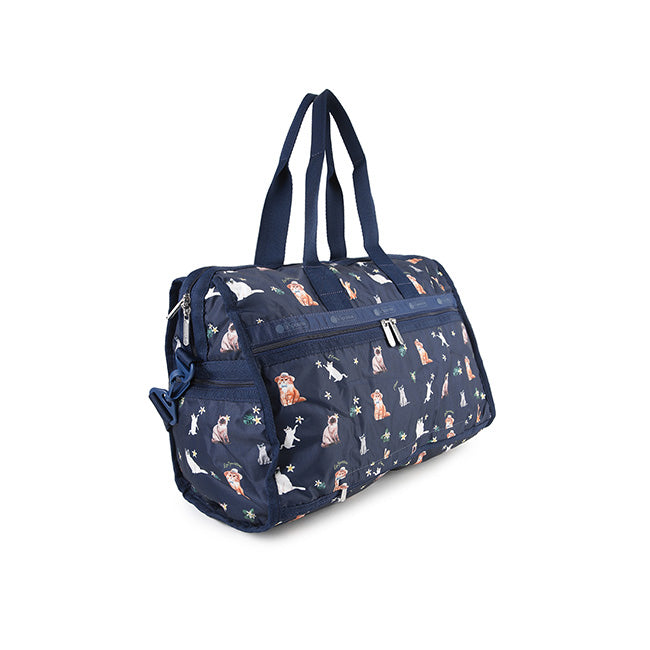 Deluxe Med Weekender In Tropical Meow Cat - 45428943814958