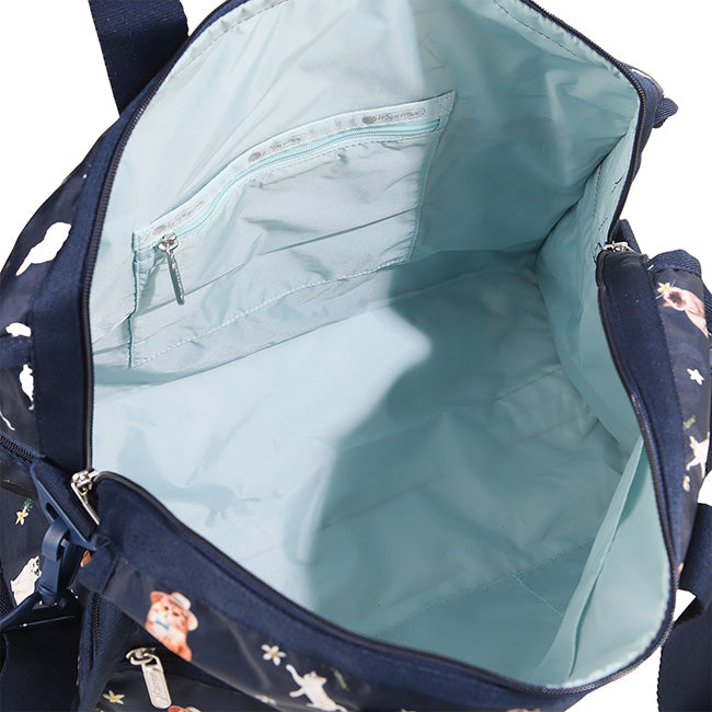 Deluxe Med Weekender In Tropical Meow Cat - 45428943913262