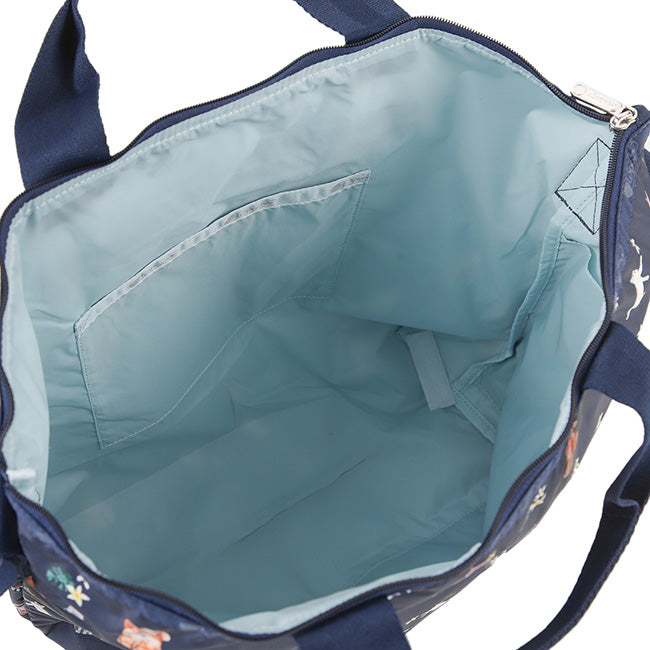 Deluxe Easy Carry Tote In Tropical Meow Cat - 45428950630702