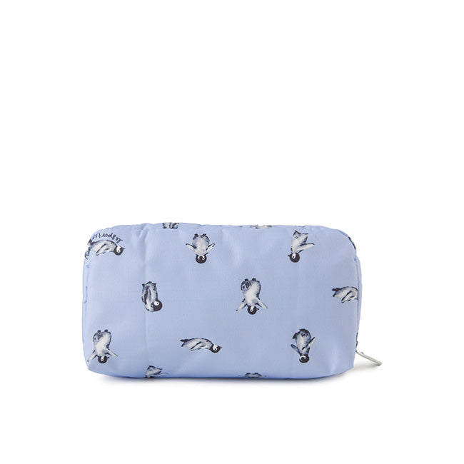 Rectangular Cosmetic In Petite Penguins White - 46321343332654