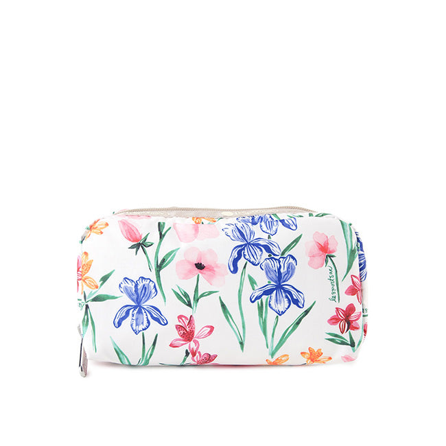 Rectangular Cosmetic In Watercolor Botanical - 46321343496494