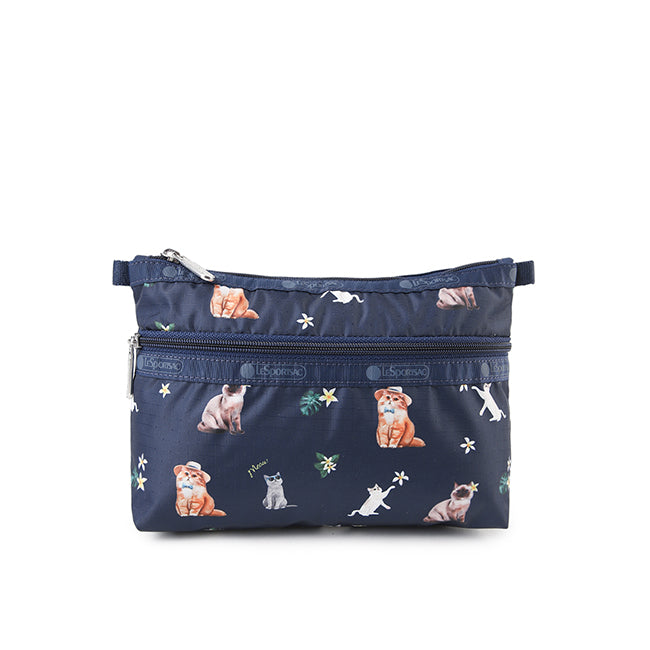 Cosmetic Clutch In Tropical Meow Cat - 45450046243118