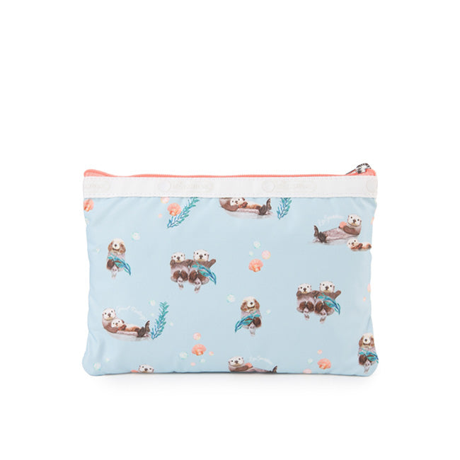 3-Zip Cosmetic In Floating Sea Otters - 45450210640174