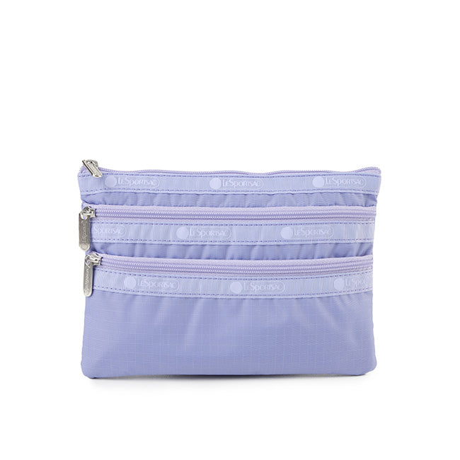 3-Zip Cosmetic In Periwinkle Dream - 45450269098286