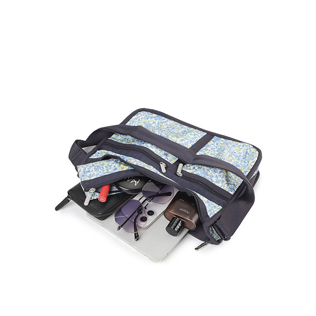 Deluxe Everyday Bag In Tapestry Flower Blue - 45586526994734