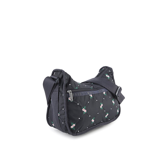 Classic Hobo In Floral Lattice Emb - 46321356013870