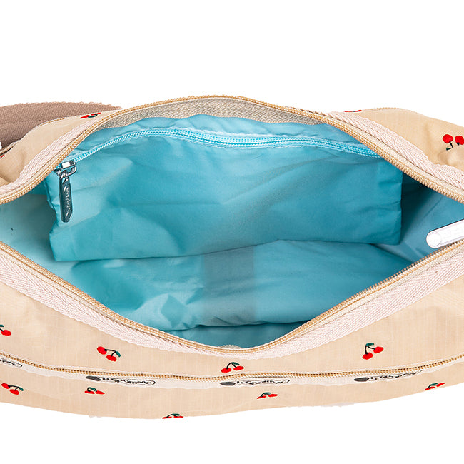 Classic Hobo In Cherry Embroidery - 46321377247534