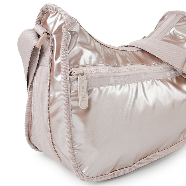 Classic Hobo In Rose Gold Shine - 45587063210286